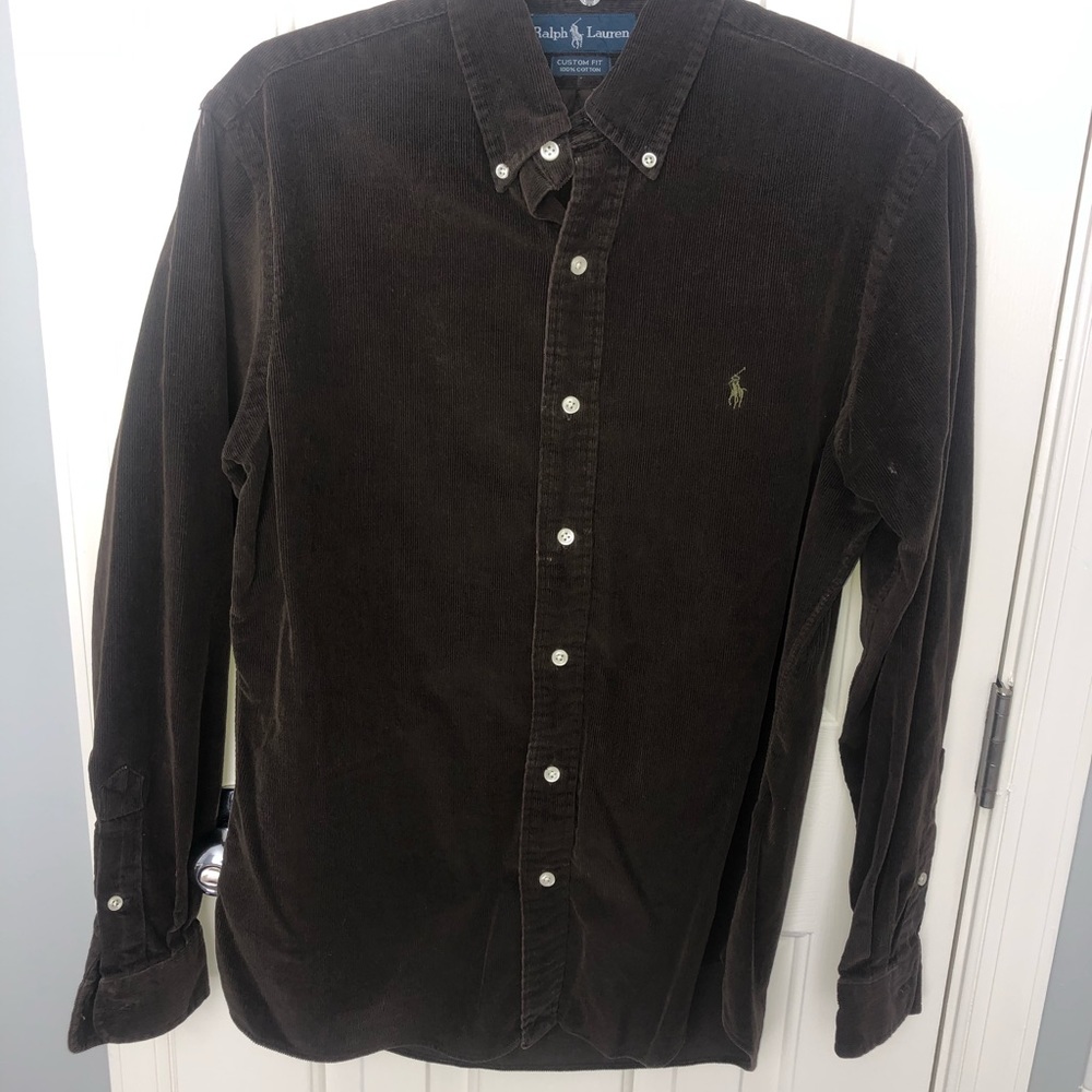 Ralph Lauren Corduroy Dress Shirt